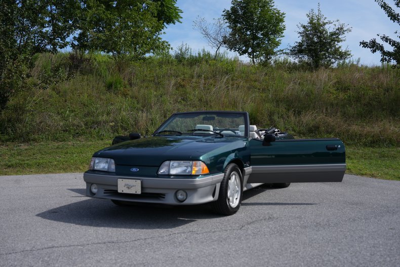 Ford-Mustang-1992-Emerrald-Green-Metal-White-34