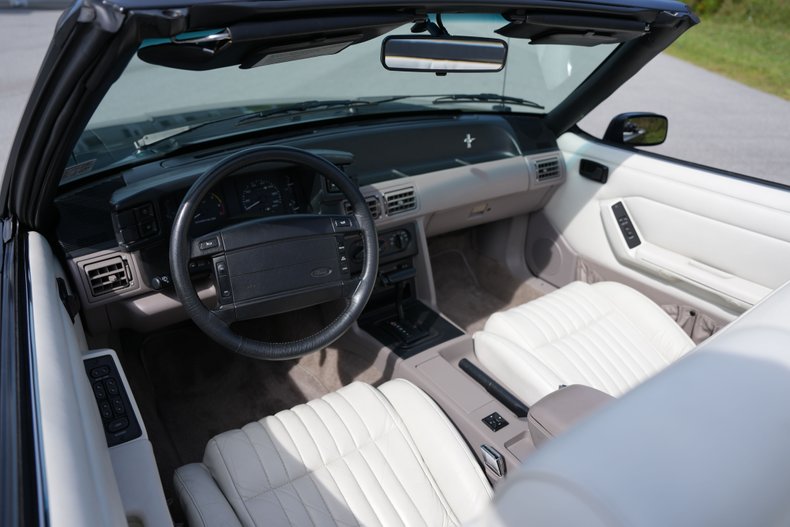 Ford-Mustang-1992-Emerrald-Green-Metal-White-8