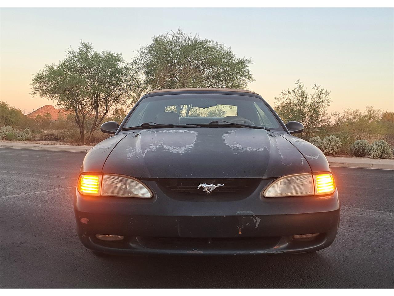 Ford-Mustang-gt-1994-Deep-Forest-Green-Saddle-Leather-2