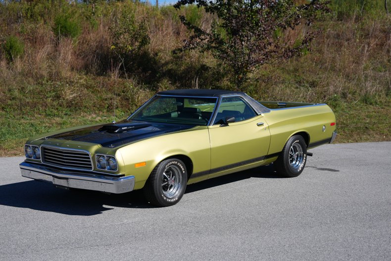 Ford-Ranchero-1973-Bright-Green-Gold-Green-3
