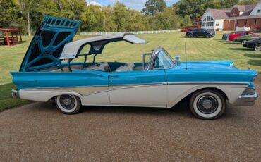 Ford-Skyliner-1958-2-Tone-Aqua-2-Tone-Aqua