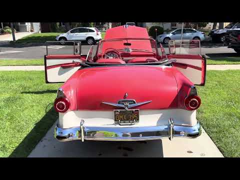 Ford-Sunliner-1956-Redwhite-Redwhite-27