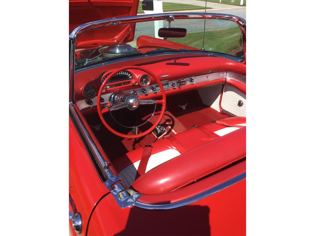 Ford-Thunderbird-1955-Torch-Red-Red-amp-White-10