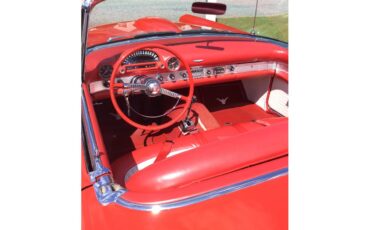 Ford-Thunderbird-1955-Torch-Red-Red-amp-White-5