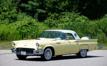 Ford-Thunderbird-1957-Pale-Yellow-White-5