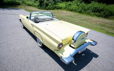 Ford-Thunderbird-1957-Pale-Yellow-White-6