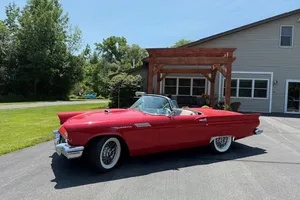 Ford-Thunderbird-1957-Red-Red-2