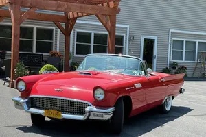 Ford-Thunderbird-1957-Red-Red-4