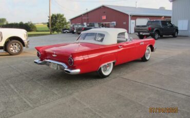 Ford-Thunderbird-1957-Red-White-1