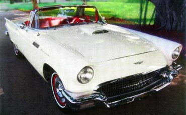Ford-Thunderbird-1957-White-Red