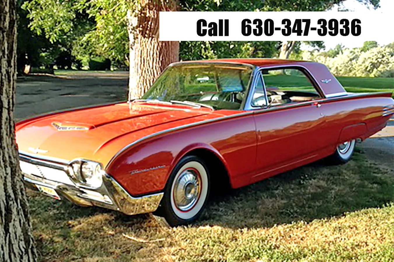 Ford-Thunderbird-1961-Red-Black-7