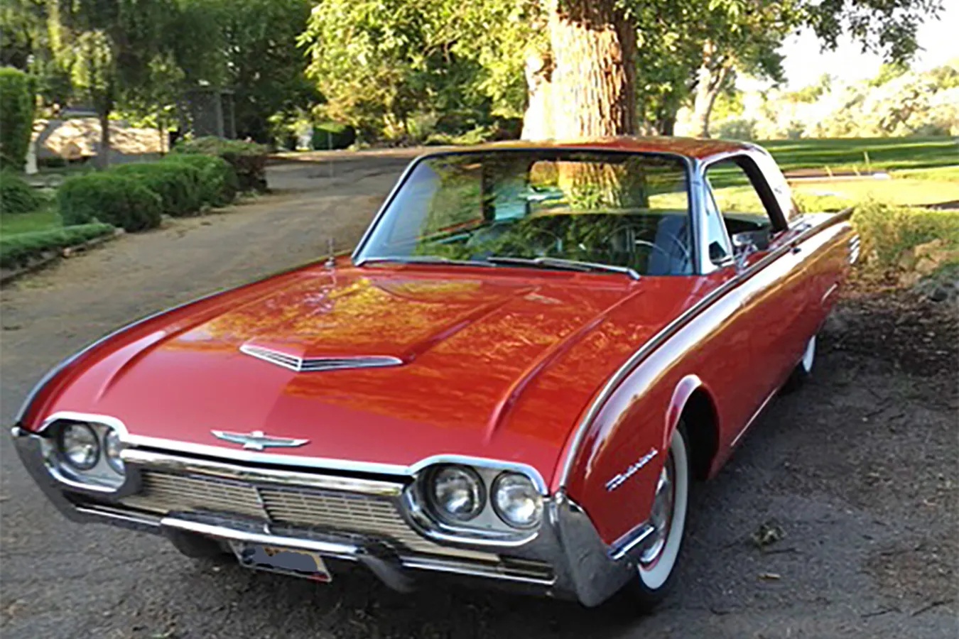 Ford-Thunderbird-1961-Red-Black-8