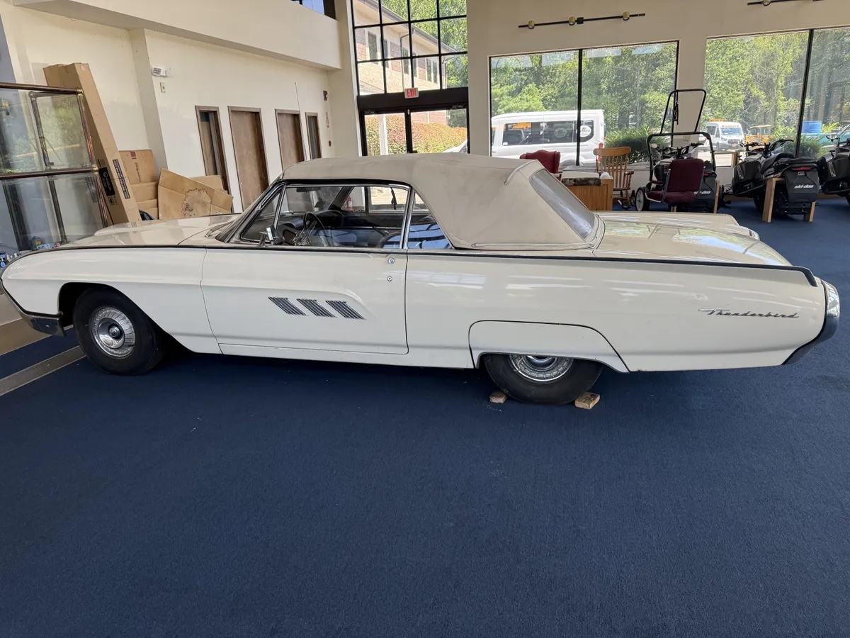 Ford-Thunderbird-1963-White-Black