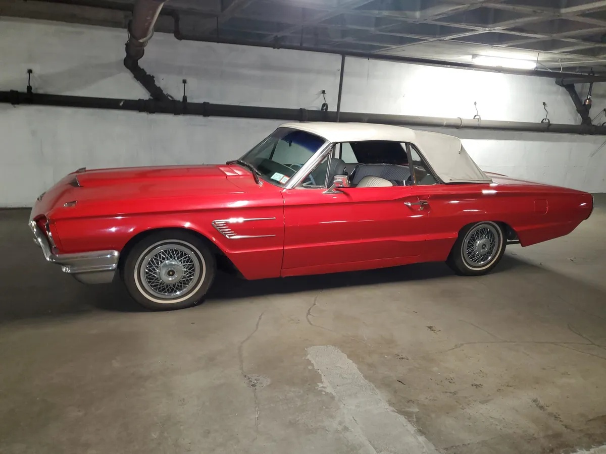 Ford-Thunderbird-1965-Red-White-1