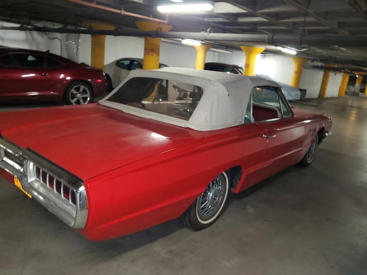 Ford-Thunderbird-1965-Red-White-3