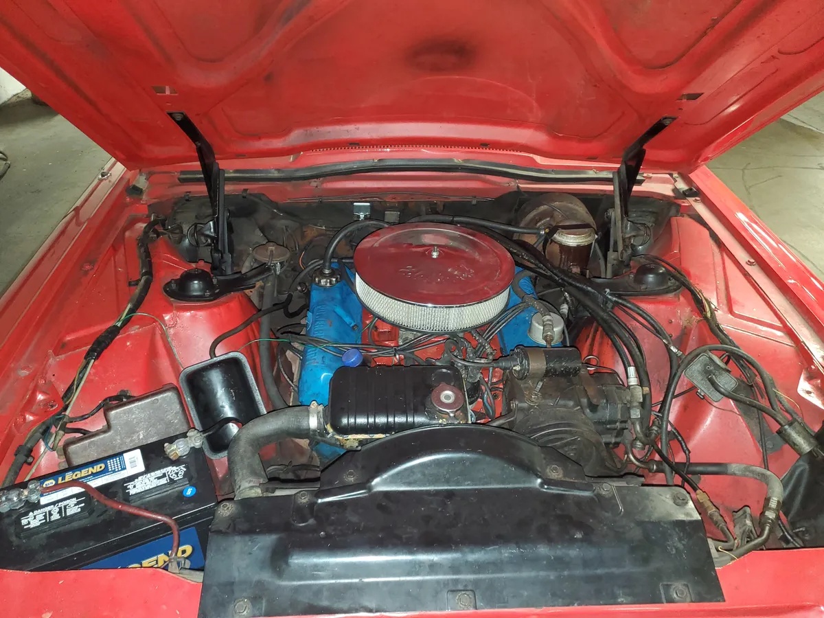 Ford-Thunderbird-1965-Red-White-6