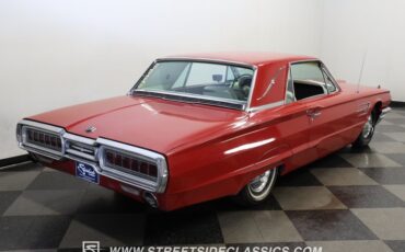 Ford-Thunderbird-1965-Vintage-Burgundy-White-12