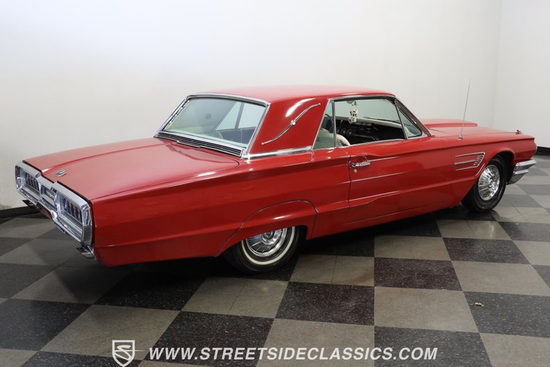 Ford-Thunderbird-1965-Vintage-Burgundy-White-13