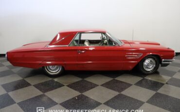 Ford-Thunderbird-1965-Vintage-Burgundy-White-14
