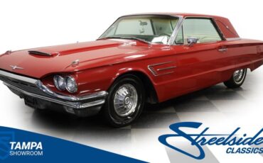 Ford-Thunderbird-1965-Vintage-Burgundy-White-17