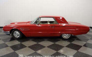 Ford-Thunderbird-1965-Vintage-Burgundy-White-18