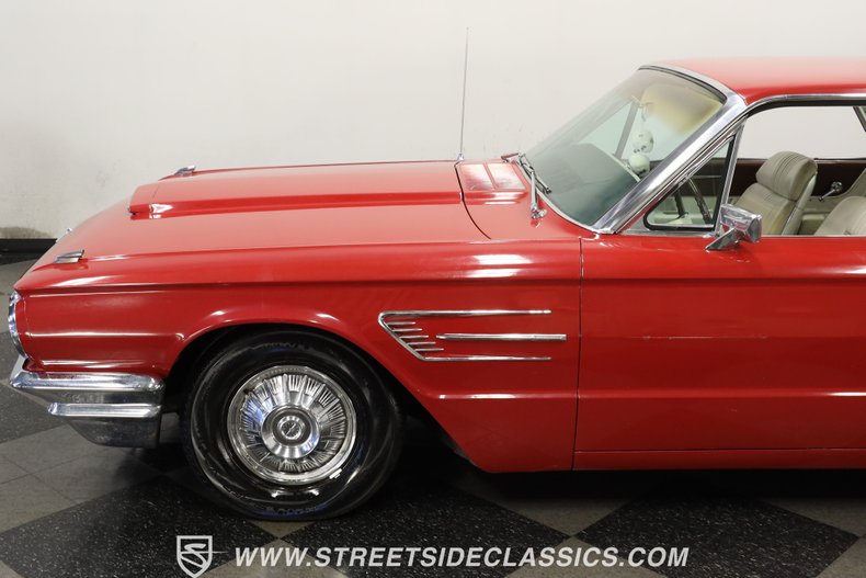 Ford-Thunderbird-1965-Vintage-Burgundy-White-20