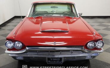 Ford-Thunderbird-1965-Vintage-Burgundy-White-21
