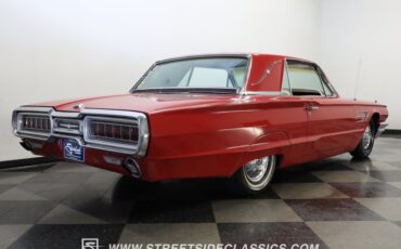 Ford-Thunderbird-1965-Vintage-Burgundy-White-27