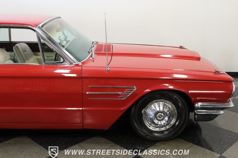 Ford-Thunderbird-1965-Vintage-Burgundy-White-30