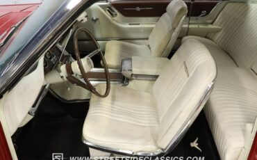 Ford-Thunderbird-1965-Vintage-Burgundy-White-32