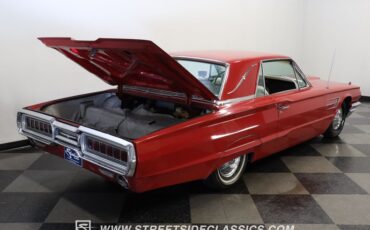 Ford-Thunderbird-1965-Vintage-Burgundy-White-45