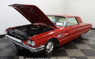 Ford-Thunderbird-1965-Vintage-Burgundy-White-47