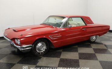 Ford-Thunderbird-1965-Vintage-Burgundy-White-7