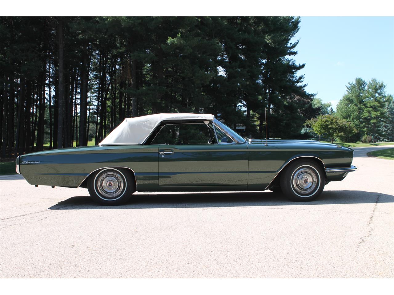 Ford-Thunderbird-1966-Ivy-Green-Black-7