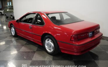 Ford-Thunderbird-1992-Bright-red-clearcoat-Black-1