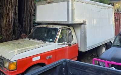 Ford box truck 1991