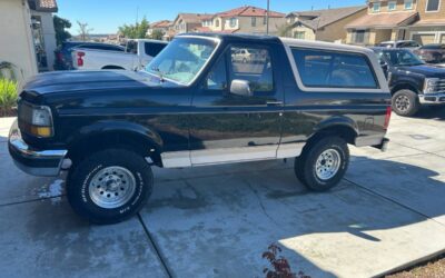 Ford bronco eddie bauer 4×4 1992