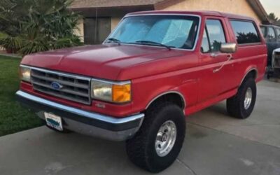 Ford bronco xlt 1989