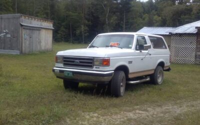 Ford bronco xlt 1991