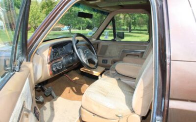 Ford bronco xlt lariat 1989