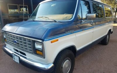 Ford club wagon xlt 1987