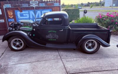 Ford custom hot rod pickup 1937