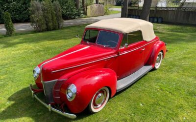 Ford deluxe convertible 1940