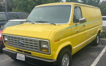 Ford-e-150-econoline-1991-yellow