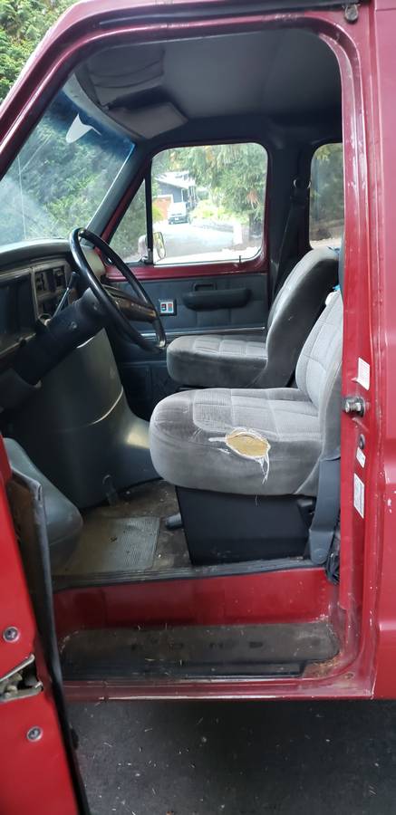 Ford-e-350-1991-red-1