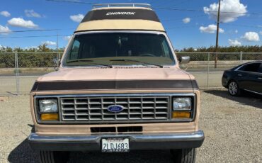 Ford-e-350-econoline-1988-brown-1