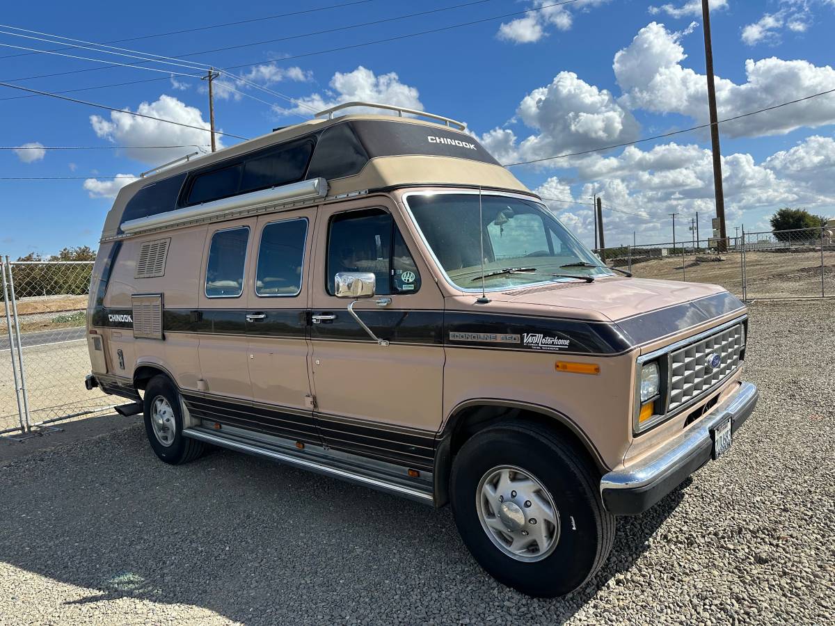 Ford-e-350-econoline-1988-brown-2