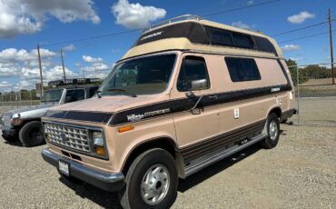 Ford-e-350-econoline-1988-brown