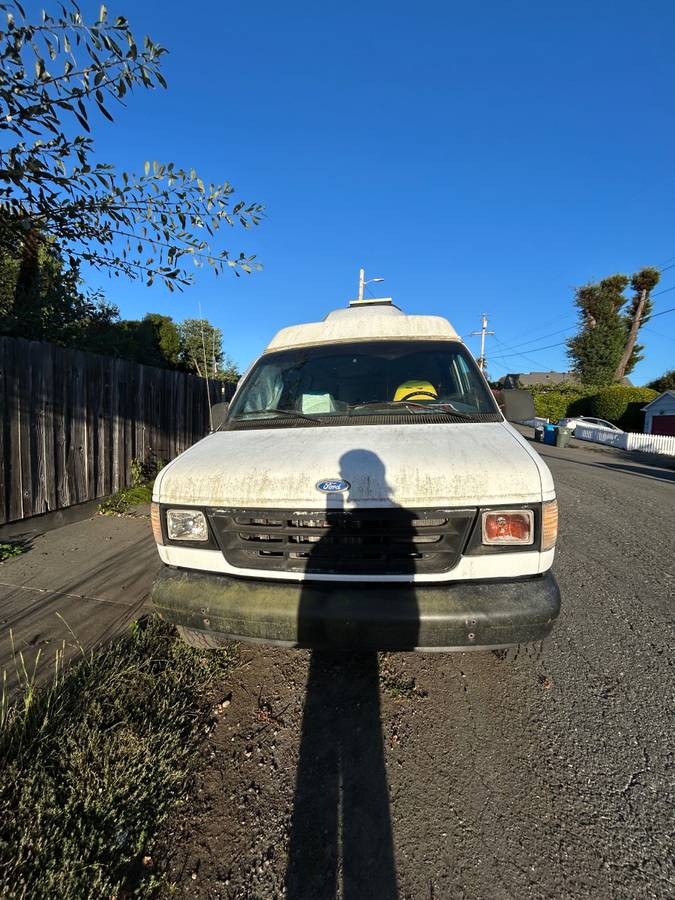 Ford-e-350-econoline-diesel-1994-white