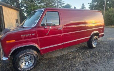 Ford e150 cargo van 1989